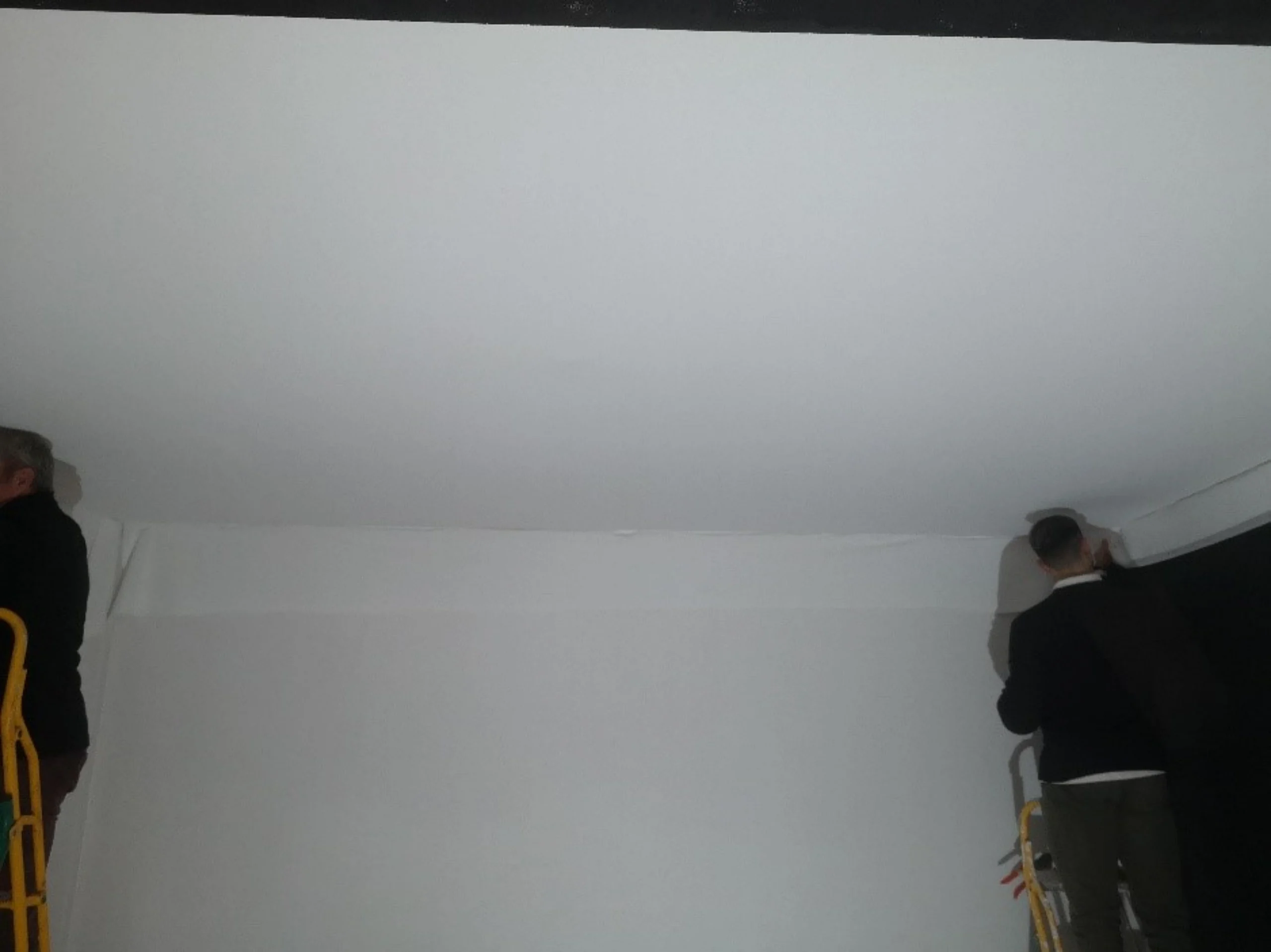 Plafond tendu à froid